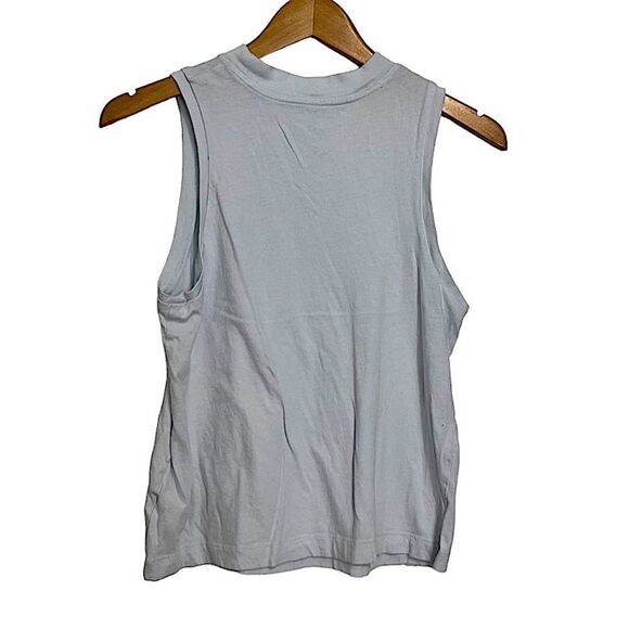 🌴 a new day Solid Light Blue Muscle Shirt XS - Picture 1 of 10
